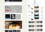 develop a professional HTML static website or landing page
